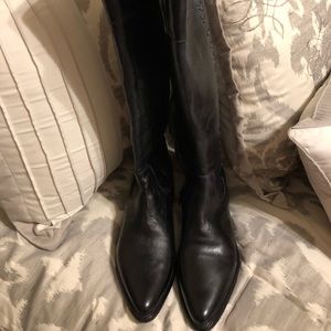 Bed Stu Carrion Tall Boot- Black size 8